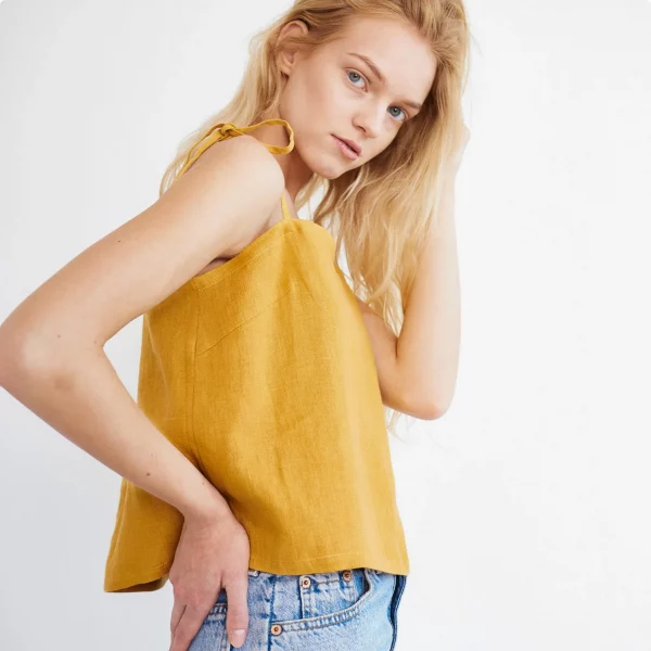 MUÑOZ - Linen Top - Image 2