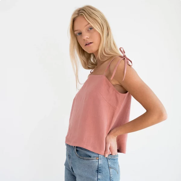MUÑOZ - Linen Top - Image 3